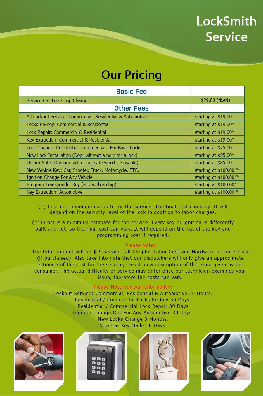 Gateway Locksmith Shop, Sierra Madre, CA 626-537-2269